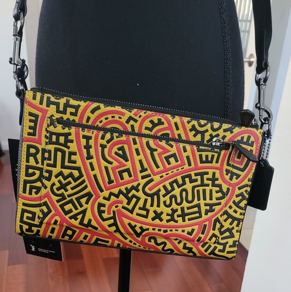 Coach Limited Edition Mickey X Keith Haring Holden Crossbody - Picture 2 of 13